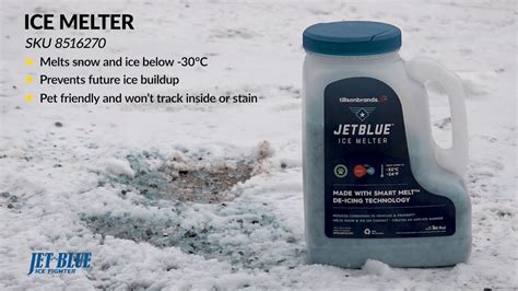 5 kg Jet Blue Ice Melter Produit de déglaçage Jet Blue 5 kg