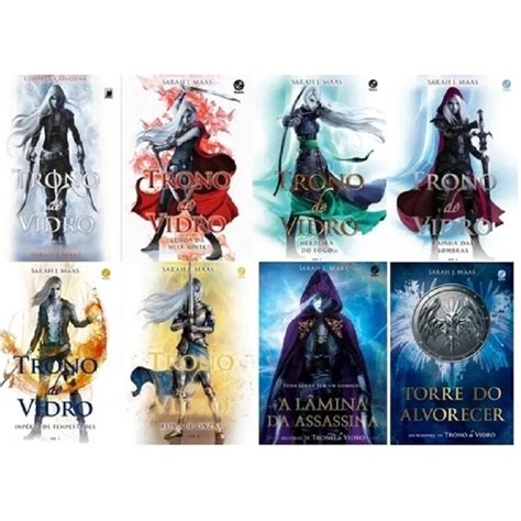 Cole O Da S Rie Trono De Vidro Livros Sarah J Maas Shopee Brasil