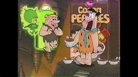 Cocoa Pebbles Commercial With The Flintstones And The Great Gazoo Youtube