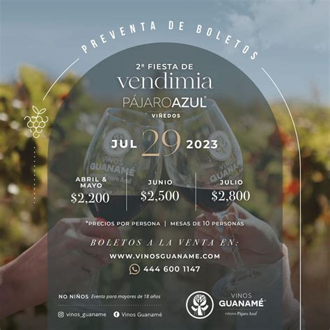 Fiesta Vendimia Vinos Guaname Reservations