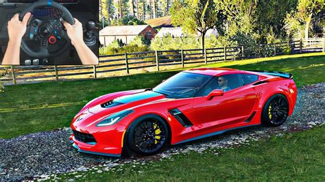 Chevrolet Corvette Z06 FORZA HORIZON 4 Logitech G29 YouTube