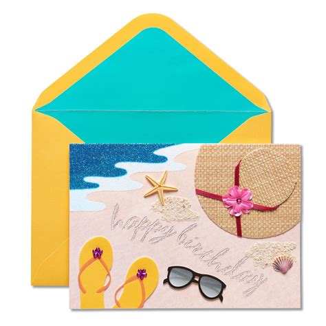 Beach Birthday Greeting Card Papyrus