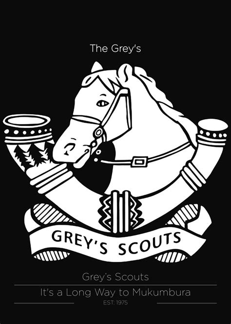 Greys Scouts Poster By Michael Anderson Displate