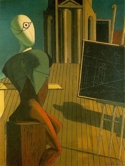 I Manichini E Le Muse Inquietanti Di De Chirico Arte Svelata