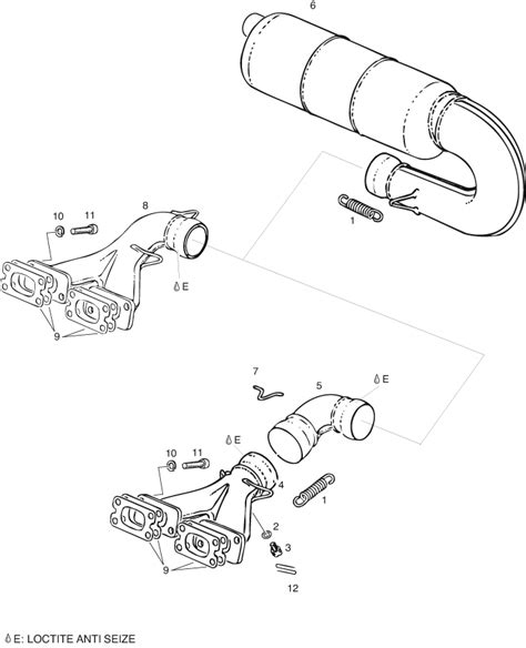 Rotax 503 582 99 17 Ul Engine Exhaust Systems Configuration Sidemount Parts Aircraft Spruce