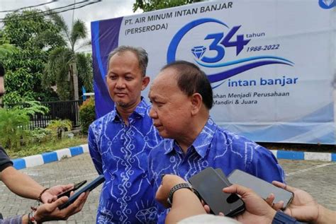 HUT Ke 34 PTAM Intan Banjar Luncurkan Logo Baru BanjarbaruKlik