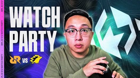 Watch Party Mpl Id Season Rrq Vs Onic Youtube