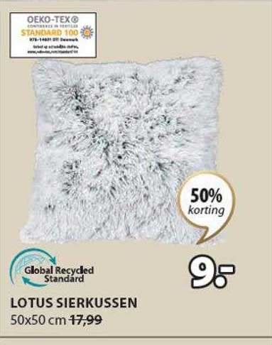 Lotus Sierkussen Aanbieding Bij Jysk 1Folders Nl