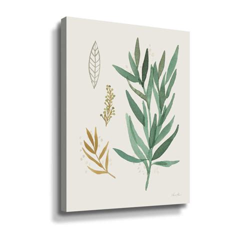 Winston Porter Leaf And Stem IV On Canvas Print Wayfair Canada