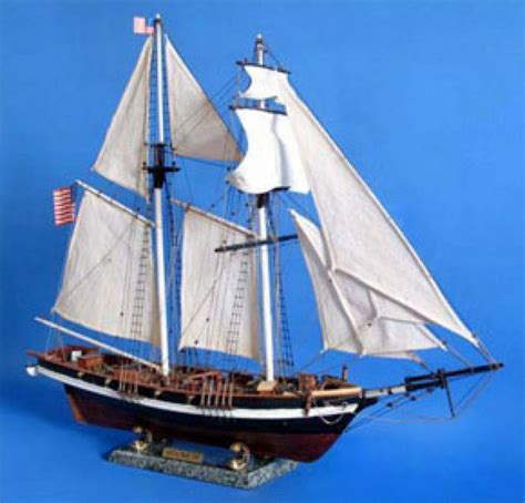 Buy Wooden Baltimore Clipper Harvey Tall Model Ship 32in Model Ships