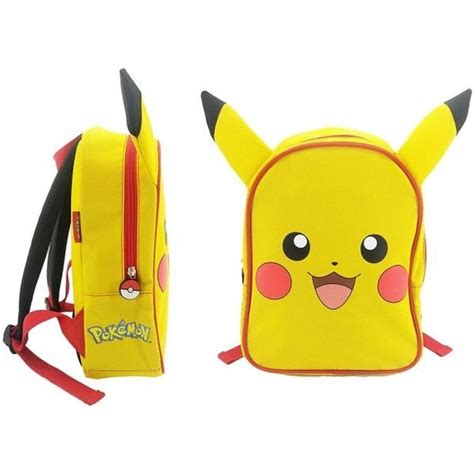 Sac A Dos Pokemon PIKACHU 2021 2022 35 Cm Cdiscount Bagagerie