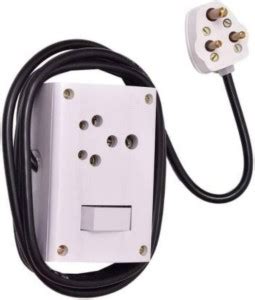 Zoldyck Heavy Duty Pvc Extension Board In A Socket And