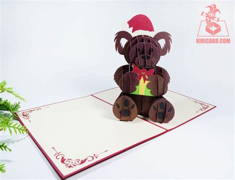 Christmas Koala Pop Up Card Kiricard