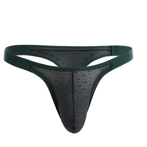 Herren Tanga G String durchsichtig Unterhose Unterwäsche Höschen Sexy