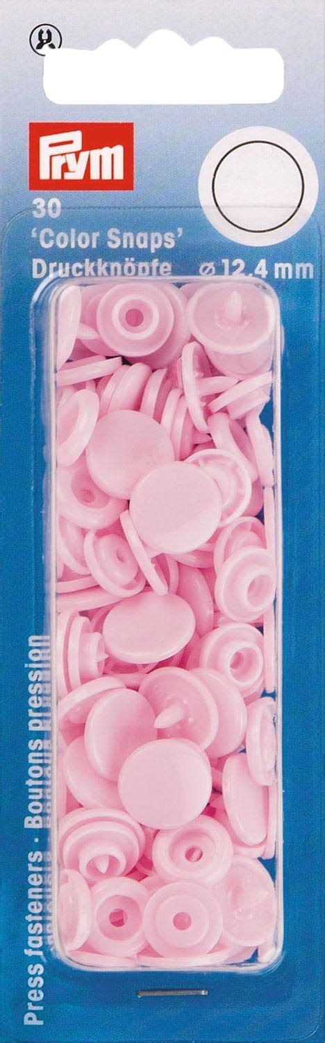 Boutons Pression Color Snaps Rose 12 4 Mm PRY393118