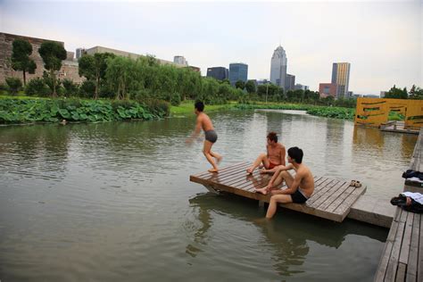 宁波鄞州中心区河道改造