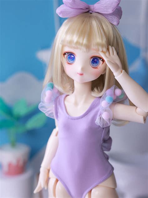 Lovely Girl 1 4 Bjd Doll Handmade Resin Sd Ball Jointed Body T 16