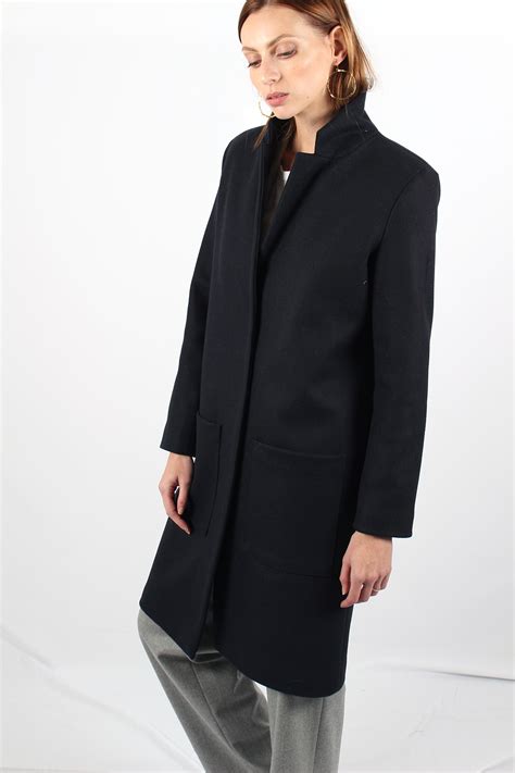 Manteaux Femme Laine Flanelle Made In France Atode