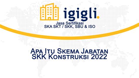 Penjelasan Skema Jabker Skk Konstruksi 2022 Igigli