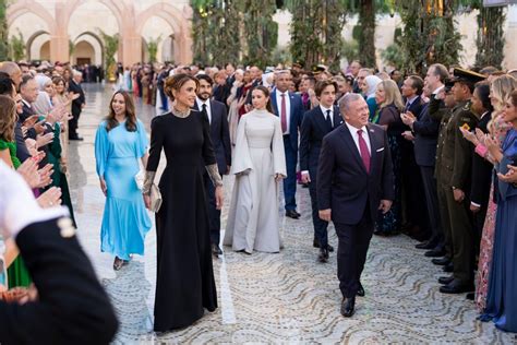 Nouvelles Photos Du Mariage De Hussein Et Rajwa De Jordanie Noblesse