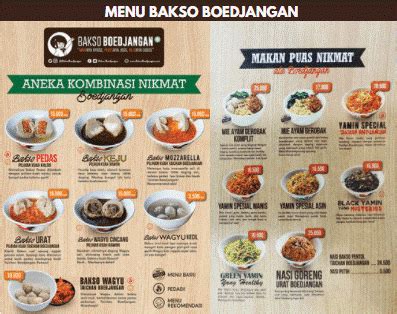 Daftar Menu Fungsi Dan Contoh Menu Unik Menggugah Selera