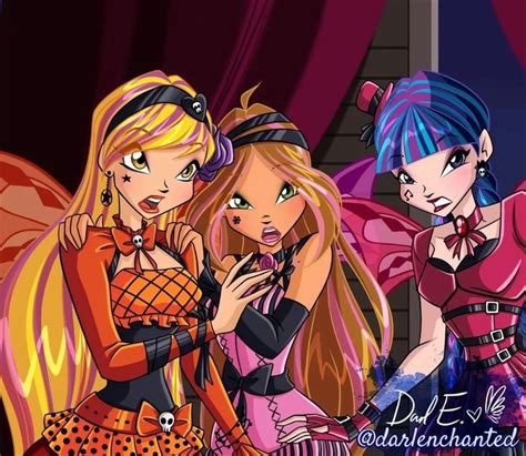 Pin De Rande Duqueis Em Winx P Steres Art Deco Winxs Club Art Deco