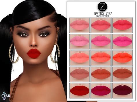 The Sims Resource LIPSTICK Z137