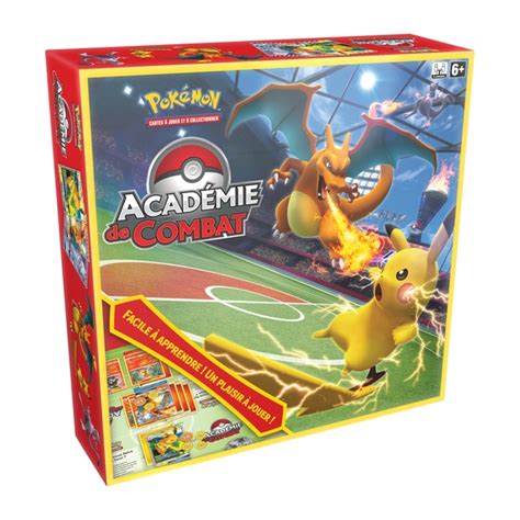 Jeu dinitiation Pokémon Académie de combat Asmodée King Jouet