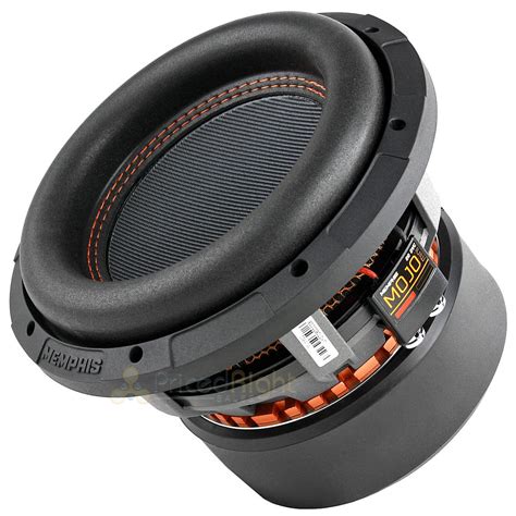 Pack Memphis Audio Subwoofer W Max Dual Ohm Mojo Mini Series