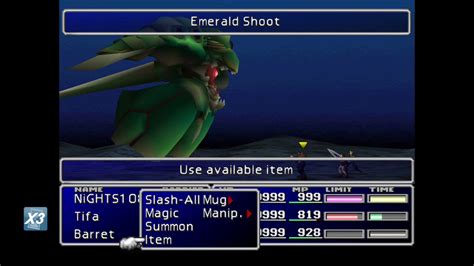 𝕬𝖘𝖍𝖊𝖓 𝖉𝖆𝖗𝖐 on Twitter RT NiGHTS108 OHMYGOD OHMYGOD FUCK YEAH EMERALD WEAPON KILL