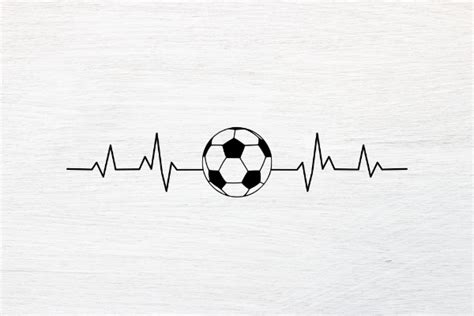 Soccer Heartbeat Soccer Svg Soccer Png Grafik Von Rayan Creative