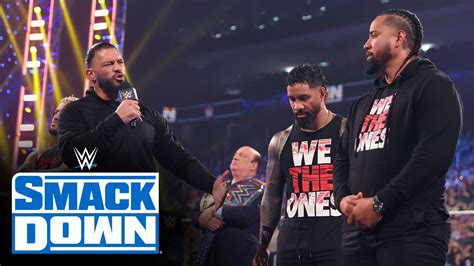 Roman Reigns Makes The Usos Apologize To Him SmackDown Highlights May