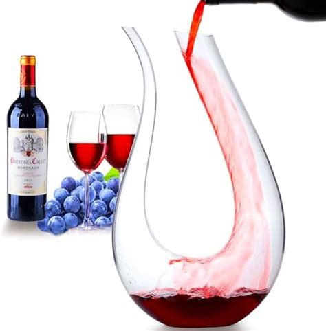 Nutriups L Wine Decanter Crystal Red Wine Decanter Lead Free Wine