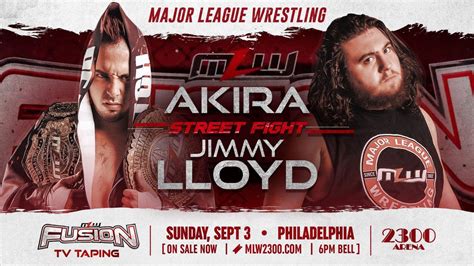 Street Fight Announced For July 8th MLW Fusion Taping