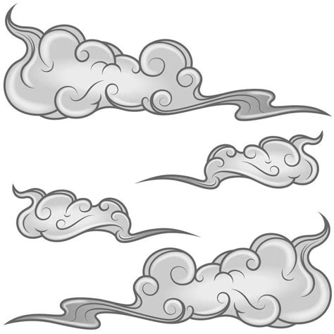 Cloud design in Japanese style in 2024 | Traditional japanese art ...