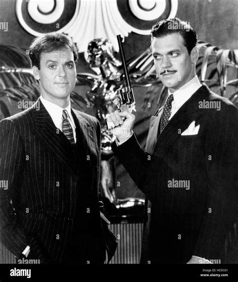 Johnny Dangerously From Left Michael Keaton Joe Piscopo 1984 Tm