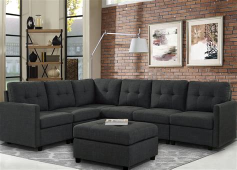 Asunflower Sectional Sofa Ott B09293PTPM Encarguelo