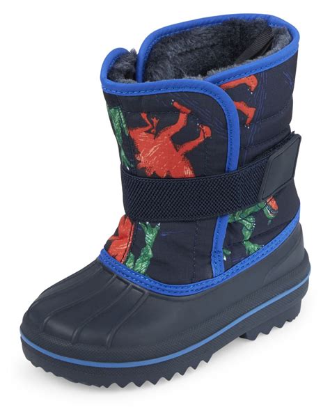 Toddler Boys Dino Snow Boots