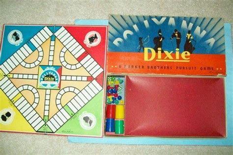 Vintage 1952 Pollyanna Dixie Board Game By Parker Brothers Nearly Complete 1795408575