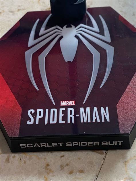 Sale 10 20 Hot Toys Scarlet Spider Man Figure Stand Hobbies Toys