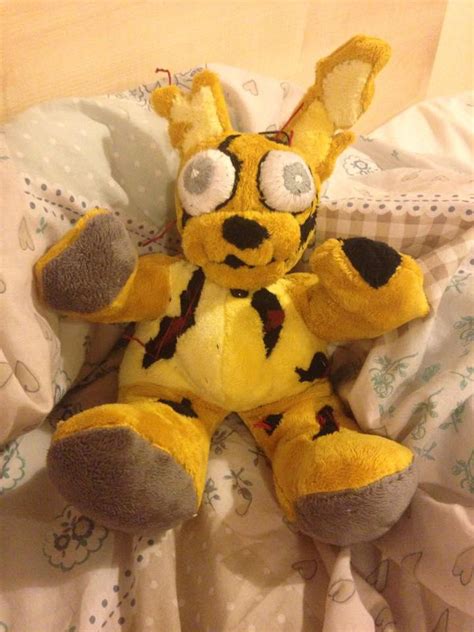 Springtrap Plushie Only One By Theheirofnight On Deviantart