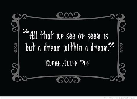 Poem Analysis: "A Dream Within A Dream" | Poe quotes, Edgar allen poe ...