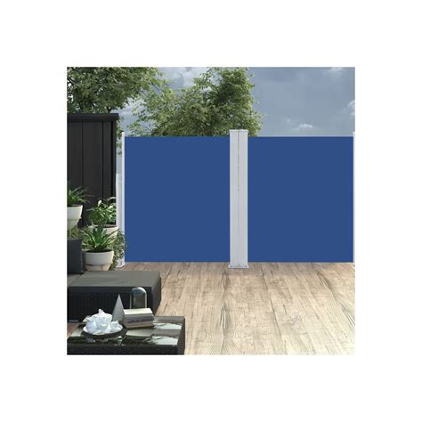 Auvent Lat Ral R Tractable Bleu X Cm Vidaxl Prix Carrefour