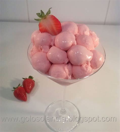 Helado De Fresa Casero Cremoso Receta Casera Golosolandia Recetas