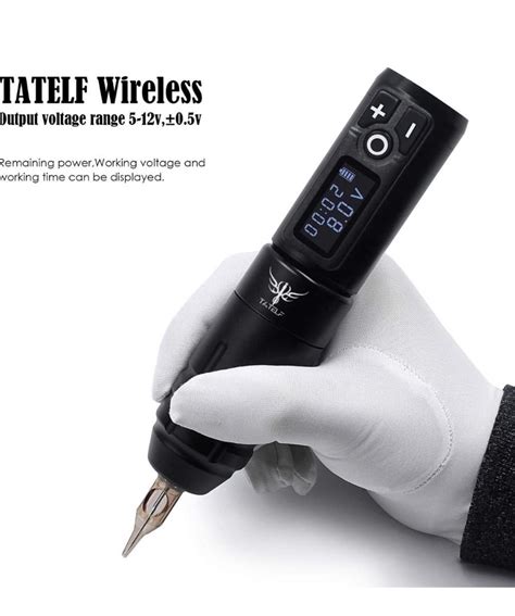 Tatelf W Wireless Tattoo Machine Rotary Pen Cordless Power Supply