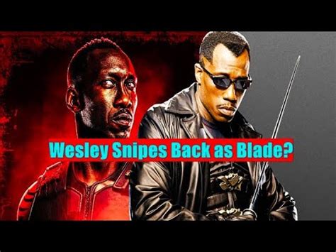 SNIPES RETURNS AS THE DAYWALKER Wesley Snipes Returns To MCU As Blade