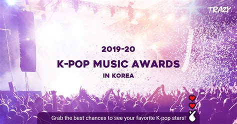 2019-20 K-pop Music Awards in Korea