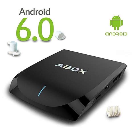 2017 Model ABOX A2 Android 6 0 TV Box With Amlogic S905X 64 Bits 16GB