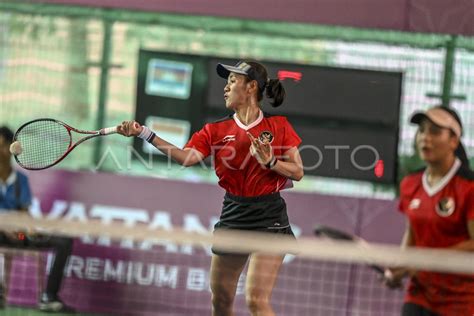 Soft Tenis Ganda Putri Indonesia Raih Perunggu Antara Foto