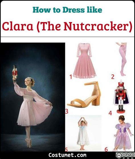 Clara The Nutcracker Costume For Cosplay Halloween